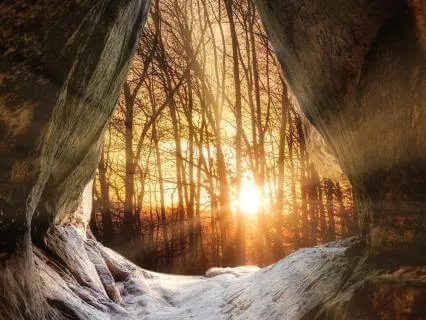 Grounding Contemplation Tongue Drum in Cave (5hz Binaural)