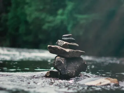 Grounding Into Earth's Loving Embrace, Rock Meditation