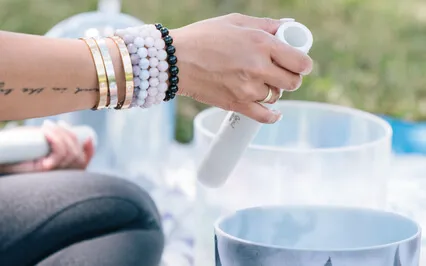 Grounding Meditation With Alchemy Crystal Singing Bowls 