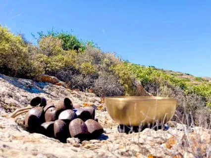 Grounding Sound Bath | Tibetan Bowl, Cicadas & Pangi Chimes