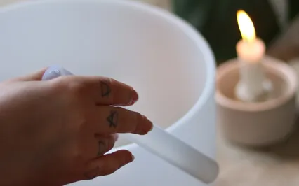 Guided Grounding With Singing Bowl