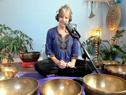 Guided Relaxation With Hand-Hammered Singing Bowls