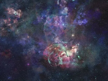 Sleep Meditation - Orion's Nebula And Floating At Zero Gravity