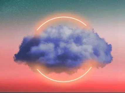 Guided Sleep Visualization Meditation ~ Floating On A Cloud