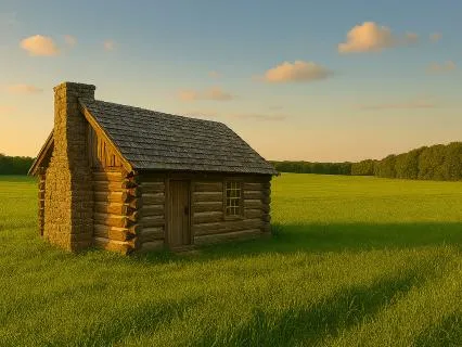 Guitar And Flute Log Cabin Meditation