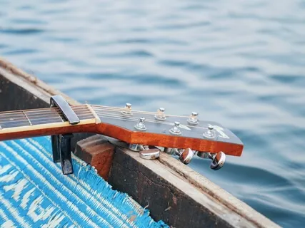 Guitar By The Lake