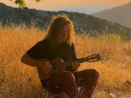 Guitar Meditation At The Sunset