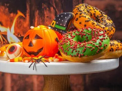 Halloween Candy Store Ambiance Jar Sounds Boiling Cauldron