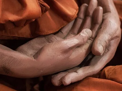 Ham Sa Meditation With A Mudra, The Gesture Of Tranquility