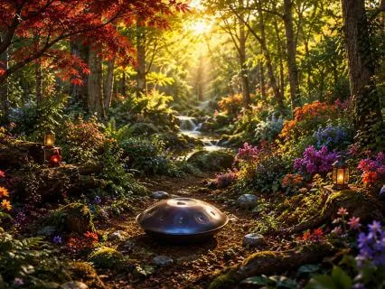 Handpan Forest Music For Sleep, Relaxation, & Stress Relief