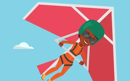 Hang Gliding Over A Problem And Finding The Horizon