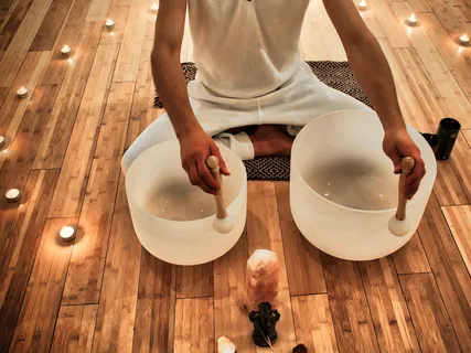 Crystal Singing Bowls Live Session - Happy Hour To Soul Evolution 