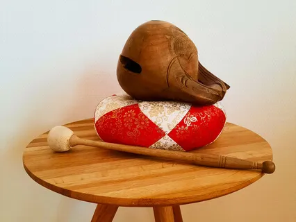 Hart Soetra met Japanse Drum (Mokugyo) | Zen Boeddhisme