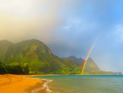 Hawaiian Rainbows - Open to Receive Abundance and Joy