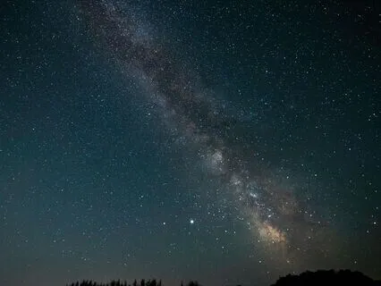 Hazy Nighttime Stars