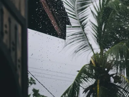 Hazy Atmospheric Thunderstorm