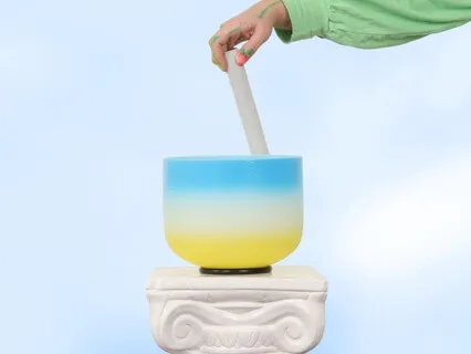 Healing And Affirmation Meditation With The Colour Blue