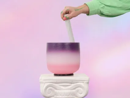 Healing And Affirmation Meditation With The Colour Purple