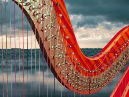 Healing Harp In The Rain | Before Bedtime