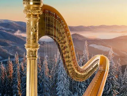 Healing Harp In The Snow: Winter Calm