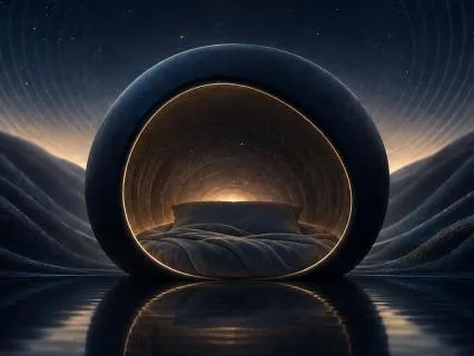 Healing Sleep Cocoon: 8D Healing Frequencies | 8 Hours