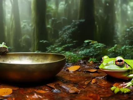 Healing Tibetan Bowls - Summer Rain And Frogs for Deep Sleep