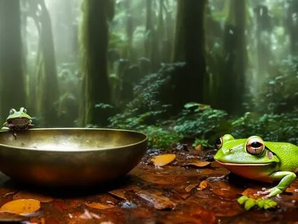 Healing Tibetan Bowls - Summer Rain And Frogs