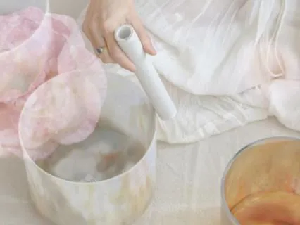 Heart Opening And Healing With Crystal Singing Bowls