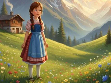 Heidi | A Soothing Bedtime Story For Sleep (Chp. 1)