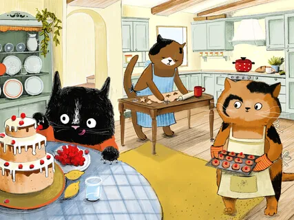 Heidi, Cherry & Vaya Bake Sale