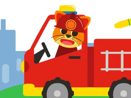 Heidi, Cherry & Vaya - Firefighters - Children's Meditation Story