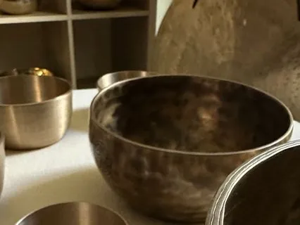 Himalayan Bowls & Wind Gong For Grounding
