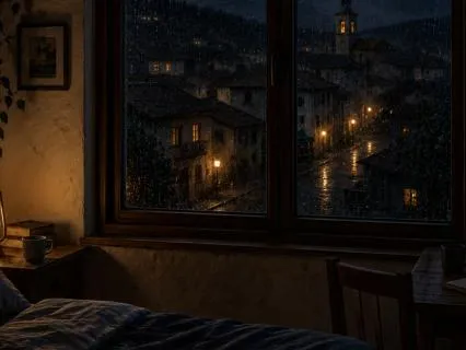 Hometown Collection - Interior Bedroom Rain 2