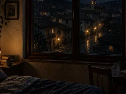 Hometown Collection - Interior Bedroom Rain