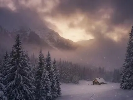 Howling Wind And Snow For Winter Sleep