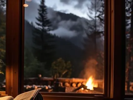 Humble - Cozy Piano Music & Evening Forest Sounds