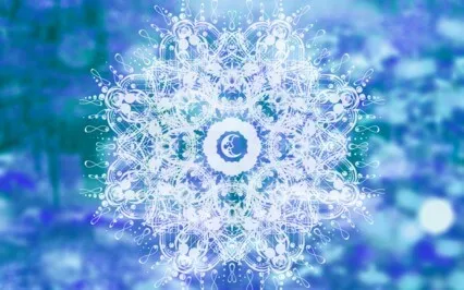 Ice Crystal - Antarctic Mandala