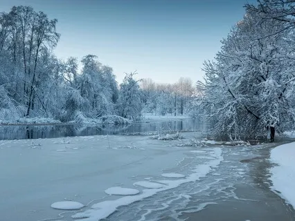 Iced River