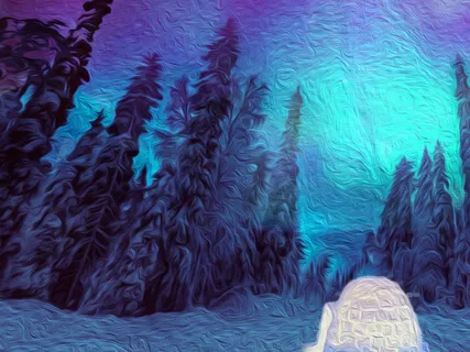 Igloo Under The Northern Lights: A Guided Sleep Story 