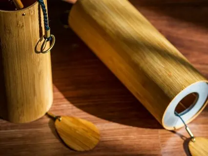 Ignis & Terra (Fire & Earth) Koshi Chimes With A Cat Purring