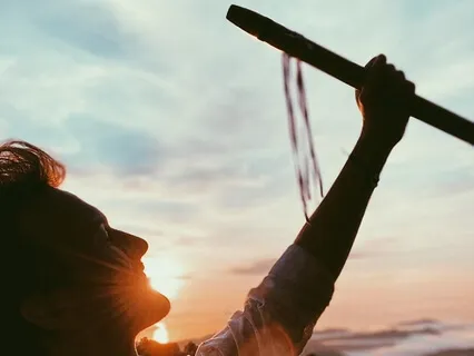 In Seventh Heaven (Native American Drone Flute + Chimes)