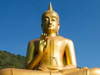 Indian Raga Yoga Background: Buddha Spirit Of Sacred Light