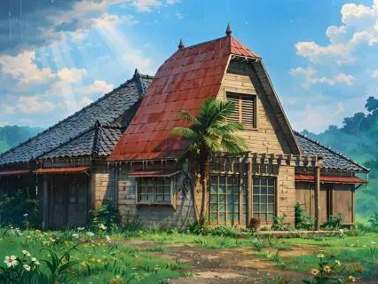 Inside Listening Rain Lofi — Tin Roof Rain & Cozy Beats |