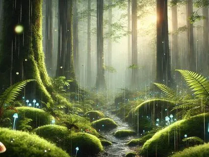 Into The Embrace Of Mother Rain