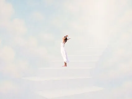 Iridescent Stairway Into Higher Consciousness