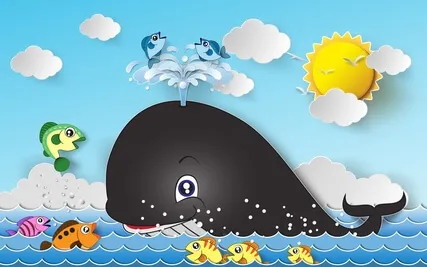 Jack's Magical Paints | The Whale