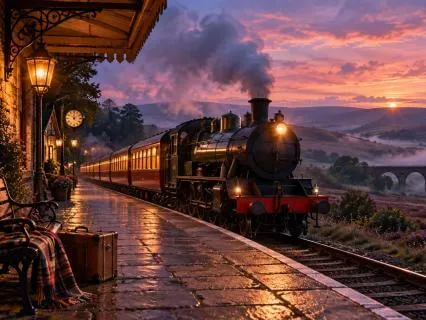 Journey To The Moors: Sleep Story On A Mythical Train