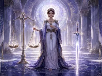Justice Tarot Card Meditation