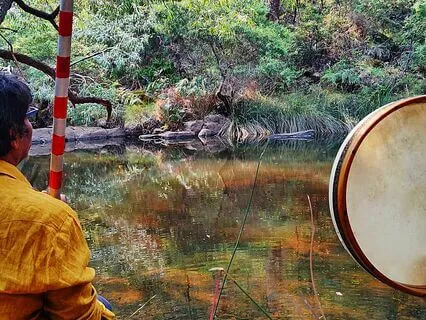 Kabir Poetry Improvisation In Hindi Next To A Waterfall