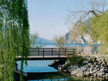 Lakeside Reflection With Pranayama